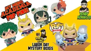 StopPopNRoll Labor Day Mystery Boxes | MHA Pop Pins Review