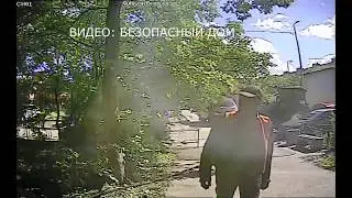 Дворники залили машину в момент ДТП