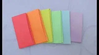 Самодельный конвертик из бумаги. Бумажная корзинка
