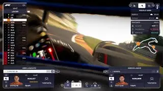 F1 Manager 2023 Helmet Camera at SPA Francorchamps with Oscar Piastri