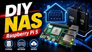 DIY NAS with Raspberry Pi 5 🖥️💾 | Complete Home Server Setup Guide