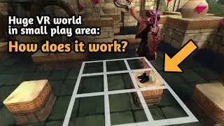 Traverse a vast VR environment with only your feet? Behind the scenes of how Eye of the Temple works