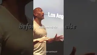Dwayne Johnson the rock #jumanji #fastx #losangeles