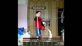 Russian kid plays Realistick minecraft #shorts