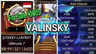 VALINSKY!! FOR SALE 1000$!! CROSS NEW SERVER! LEGACY OF DISCORD