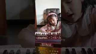 Sanvi is trying to learn some music🤗💗#lerningbaby #music #peace