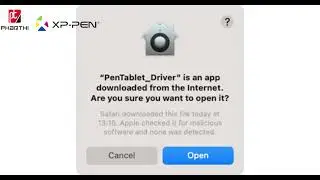 Hướng dẫn Cài Driver Xppen cho MacOs