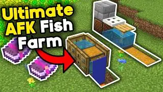 Easiest AFK Fish Farm Minecraft Bedrock 26.1+ (2026)