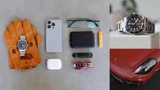 Everyday Carry Daily Essentials — Watches, Cars, Tech [Tudor x Porsche x Apple]