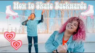 How to Backward Skate for Beginners | Rollerskating Tutorial | How to Transition Backwards Skating
