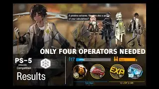 ARKNIGHTS - PINUS SYLVESTRIS PS-5 Challenge Mode with 4 OPERATOR ONLY