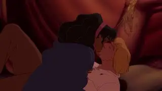 The Hunchback of Notre Dame (1996) - Esmeralda x Phoebus Moments
