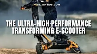 INMOTION RS : THE ULTRA-HIGH PERFORMANCE TRANSFORMING E-SCOOTER | Kickstarter | Gizmo-Hub.com