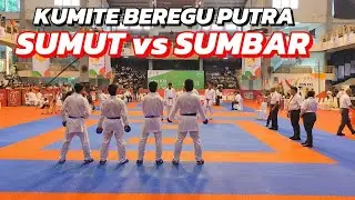 Kumite Beregu Putra SUMUT vs SUMBAR||PON Sumut