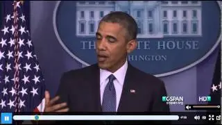 Obama Rips GOP During Press Conference