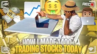 How I made $1.4K Day-trading + Full Recap (What to do)