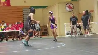 Kristen Bareng wrestling