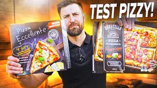 WIELKI TEST PIZZY MROŻONEJ - KTÓRA NAJLEPSZA ? | OCENIAMY 5 PIZZ  Z DYSKONTÓW