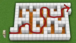 will the iron golem be able to get out of the maze ?