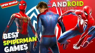 Awesome Open World Spiderman Games for Android Gamers | Spiderman Games for Android 2022✅