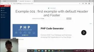 Tutorial cara menggunakan perintah print dengan TCPDF di Codeigniter 4