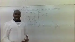 THE ARCHMEDE'S PRINCIPLE, CAUSES OF UPTHRUST FORCE AND A WORKED EXAMPLE(FLOATING AND SINKING) PART 2