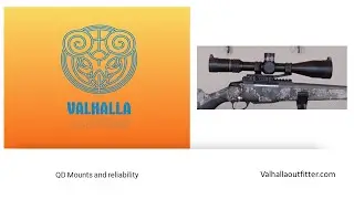Warne Skeletonized QD and SightMark Wraith Quick Detach Mounts and Return to Zero