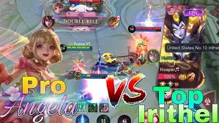 Pro Angela Vs. Top Irithel 😳 | who will win? | Floral Elf 🌸 MLBB