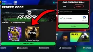  NEW FC MOBILE REDEEM CODE!!! FREE 119-120 OVR WORLD’S GAME PLAYERS IN FC MOBILE!