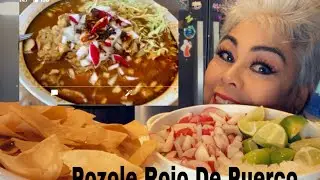 POZOLE ROJO RECALENTADO #antojitos #recetas #domingofamiliar