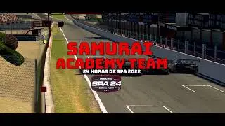 24 hs Spa | PRESENTACIÓN EQUIPO | Samurai Academy Team