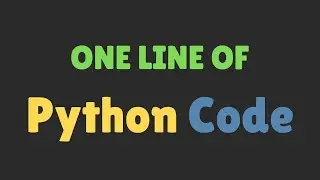One Line Code using Python for beginners | Technical Coderji | Part-2
