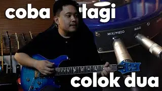 Coba Gitar Dengan 2 Output - PRS SE Custom 24 Semi Hollow Piezo | BR Vlog