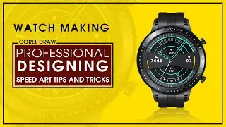 Watch Realistic  Design In Coreldraw | Coreldraw tutorials | Speed Art | Coreldraw Advanced Tutorial