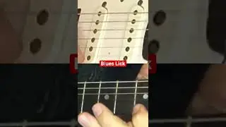 Major/Minor Mix Blues Lick #bluesguitarlicks