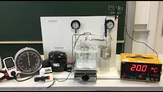 Wirkungsgrad - Wärmepumpen-Modell – Wärmelehre-Messversuch