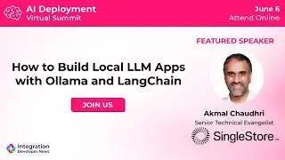 How to Build local LLM Apps with Ollama and Langchain