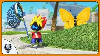 Astro Bot - Net Profit Trophy | Caught the gold butterfly in Apes On The Loose