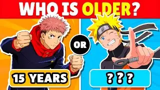 WHO IS OLDER...? 🤔 | Anime Quiz 🔥