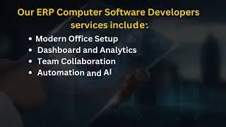 ERP computer development // Murmu Software Infotech