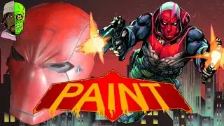Painting My Red Hood Helmet (Red Hood Cosplay / Pt.2)