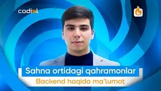 Sahna ortidagi qahramonlar.