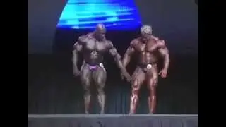 Jay Cutler VS Ronnie Coleman final Mr Olympia!