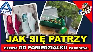 ALDI | Gazetka Promocyjna od Poniedziałku 24.06.2024. | Domowe Sprawy