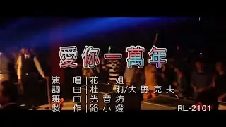 花姐 | 愛你一萬年 | (DJ版) | (1080P)KTV