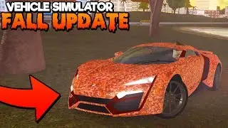 *NEW CODE UPDATE!* VEHICLE SIMULATOR FALL UPDATE! (Roblox)