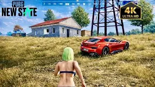 PUBG New State Full Gameplay 4K Ultra HDR | PC-Like Graphics on Mobile | No Commentary!