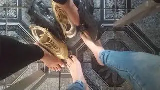 Footsie Under the table