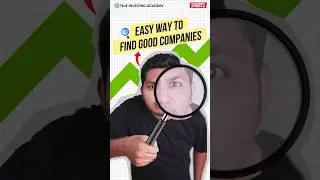 You Can Find Good Stocks Easily