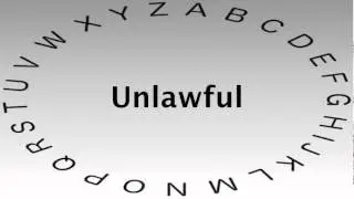 SAT Vocabulary Words and Definitions — Unlawful